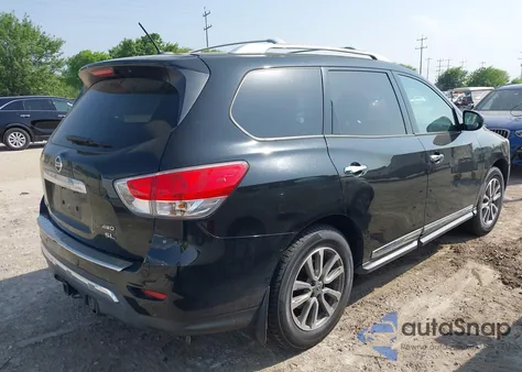 2014 Nissan Pathfinder Sl из США, поврежденный, VIN 5N1AR2MM3EC606882